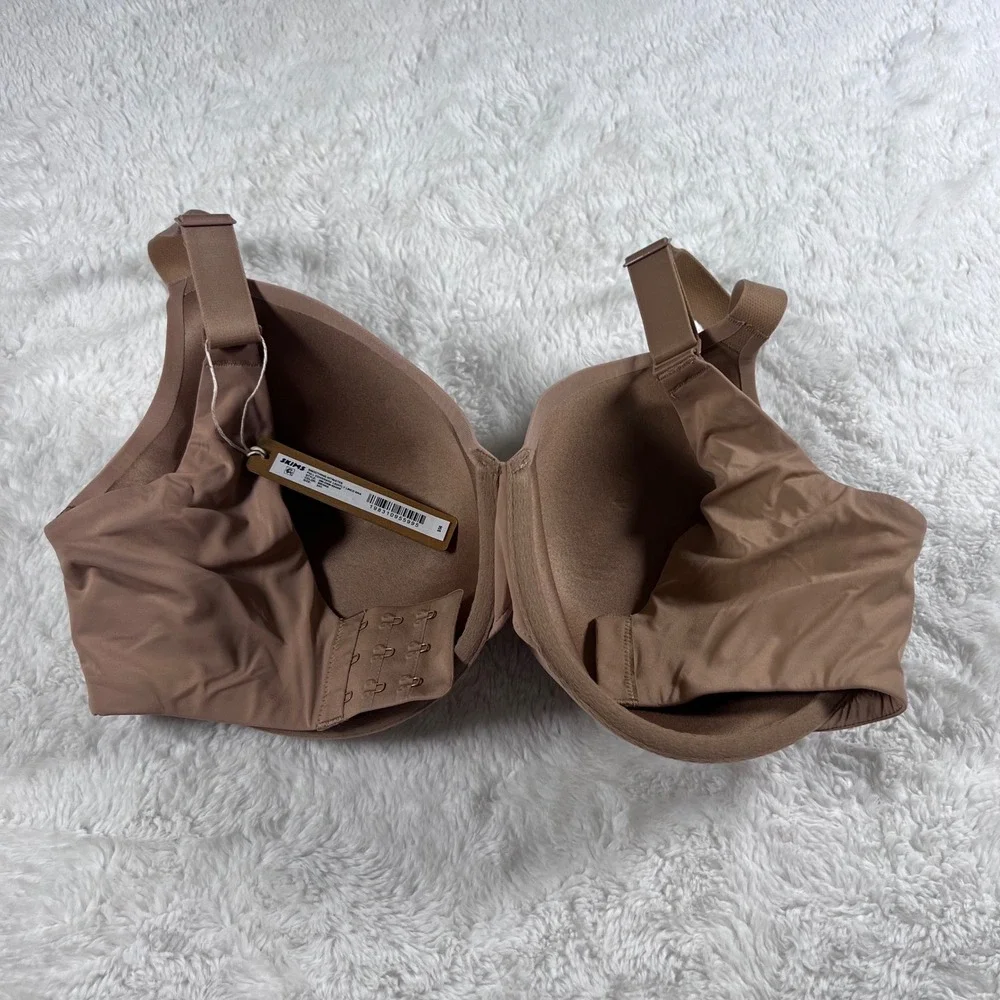 SKIMS Womens Smoothing Intimates Full Coverage Lightly Lined Bra Sienna Size 34H